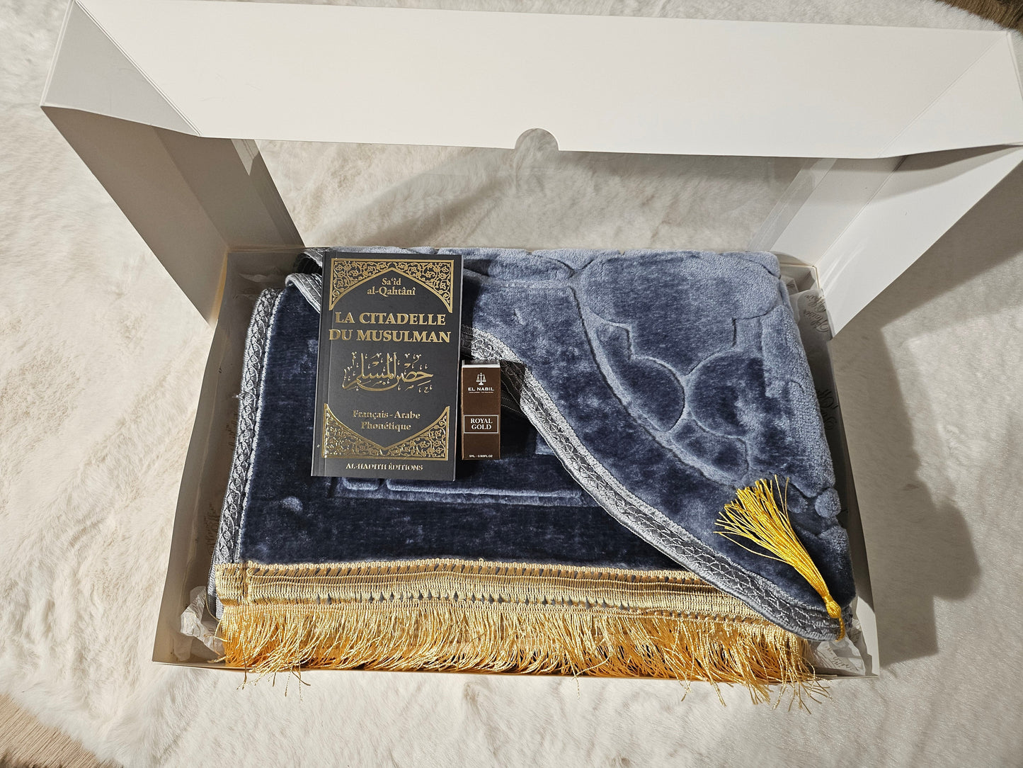 Coffret Prière Mosquée Gris