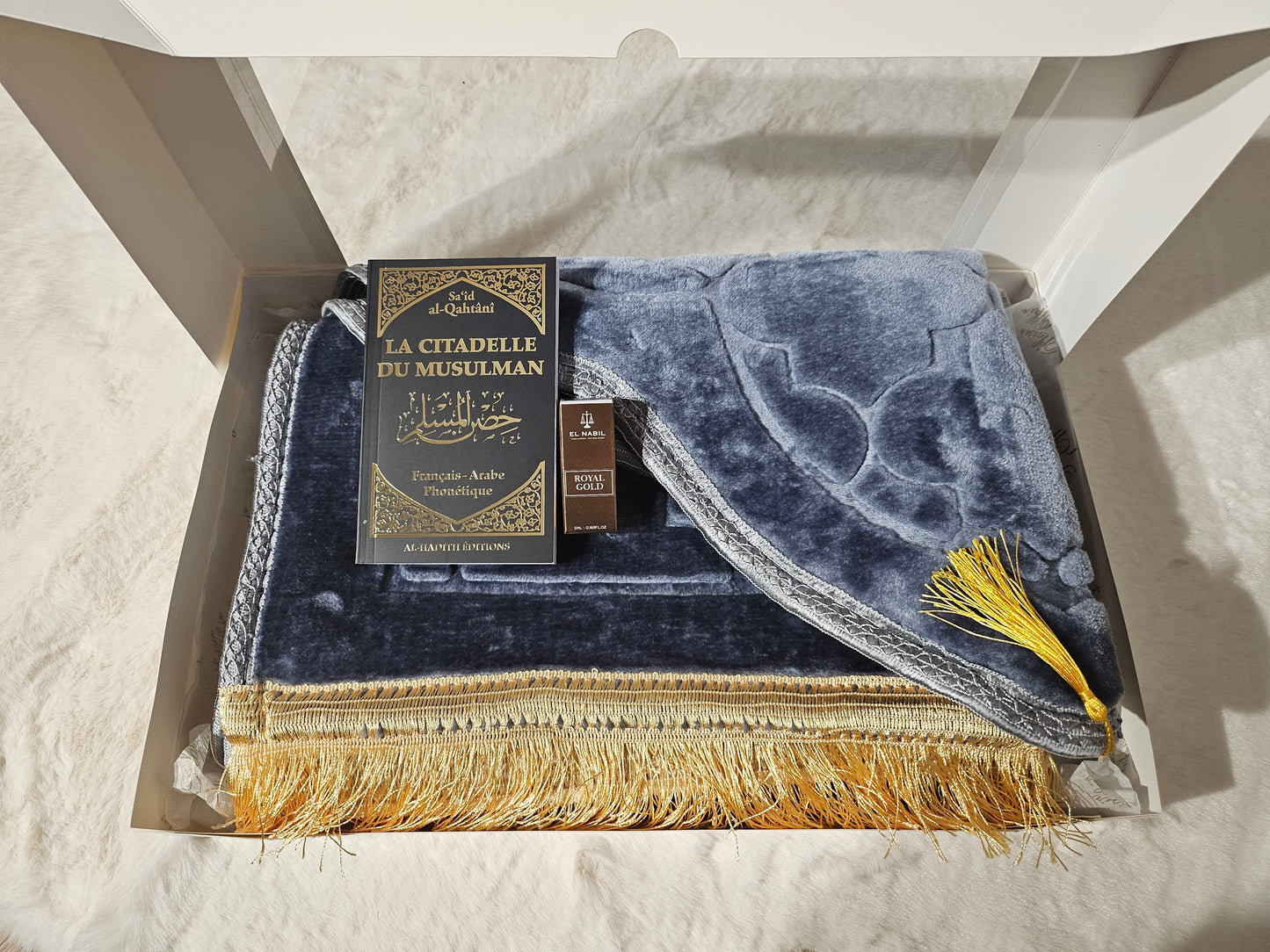 Coffret Prière Mosquée Gris
