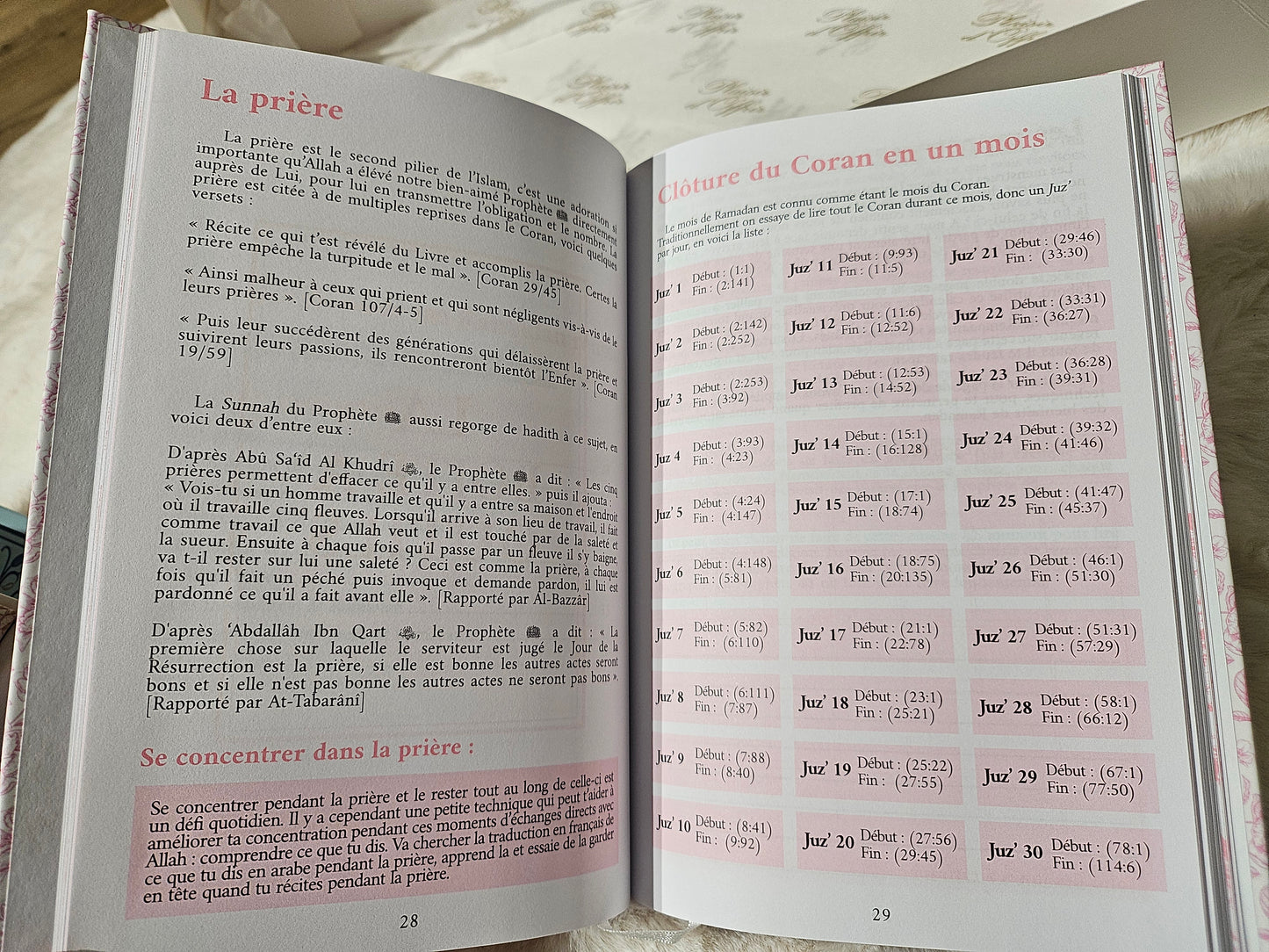 Mon planner RAMADAN Rose