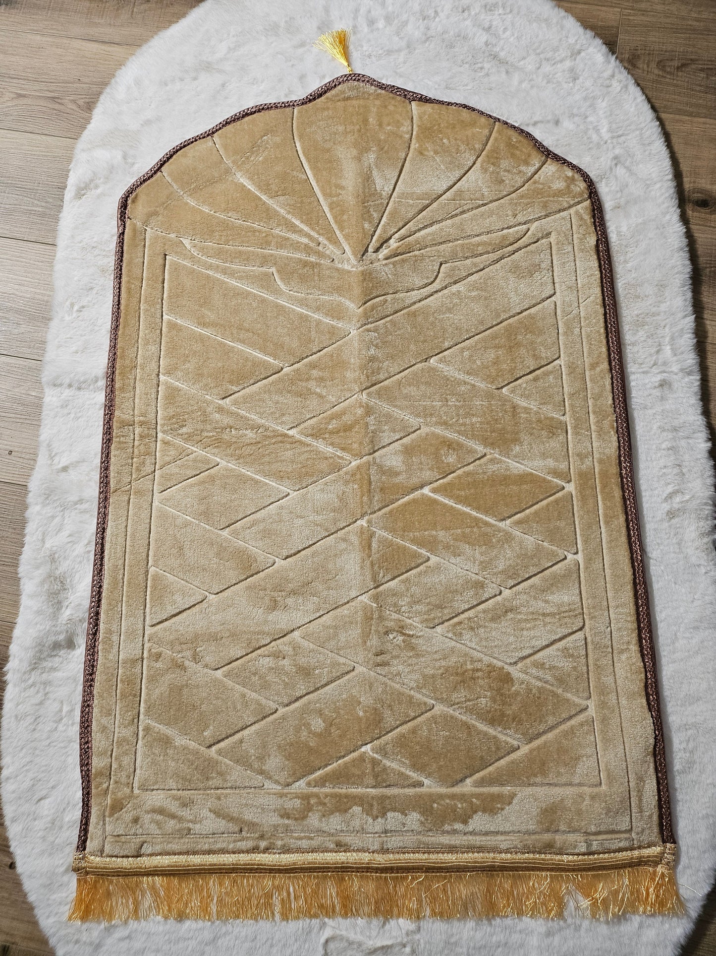 Coffret Prière Mosquée Doré