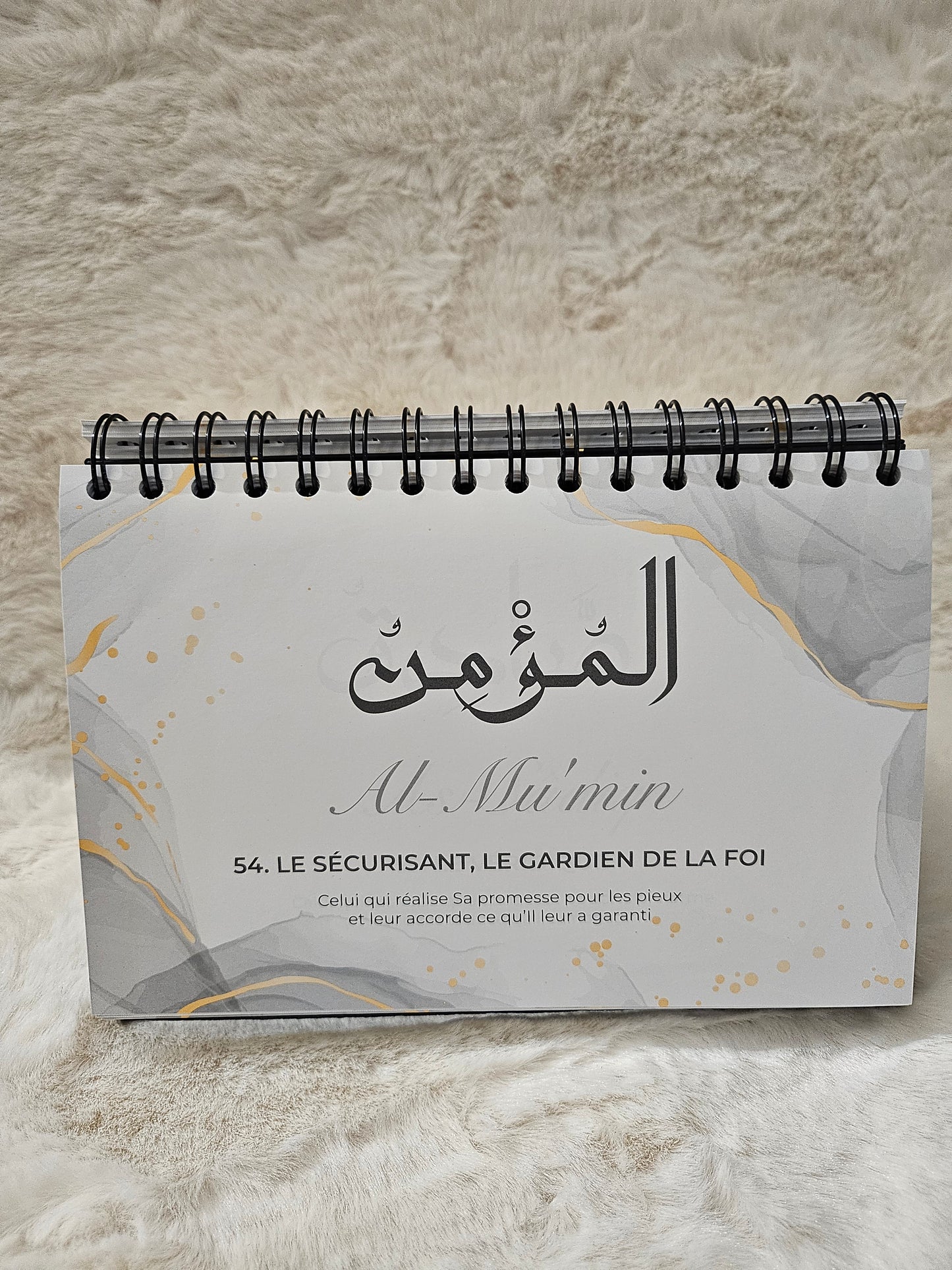 Calendrier Chevalet 99 noms d'Allah