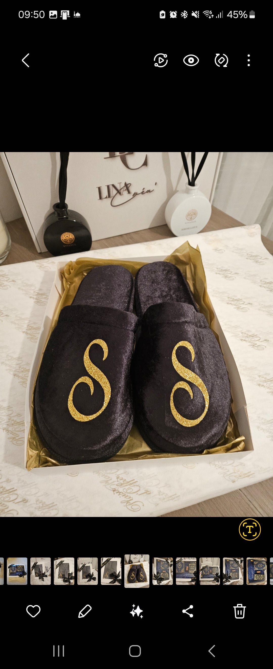 Chausson moelleux noir