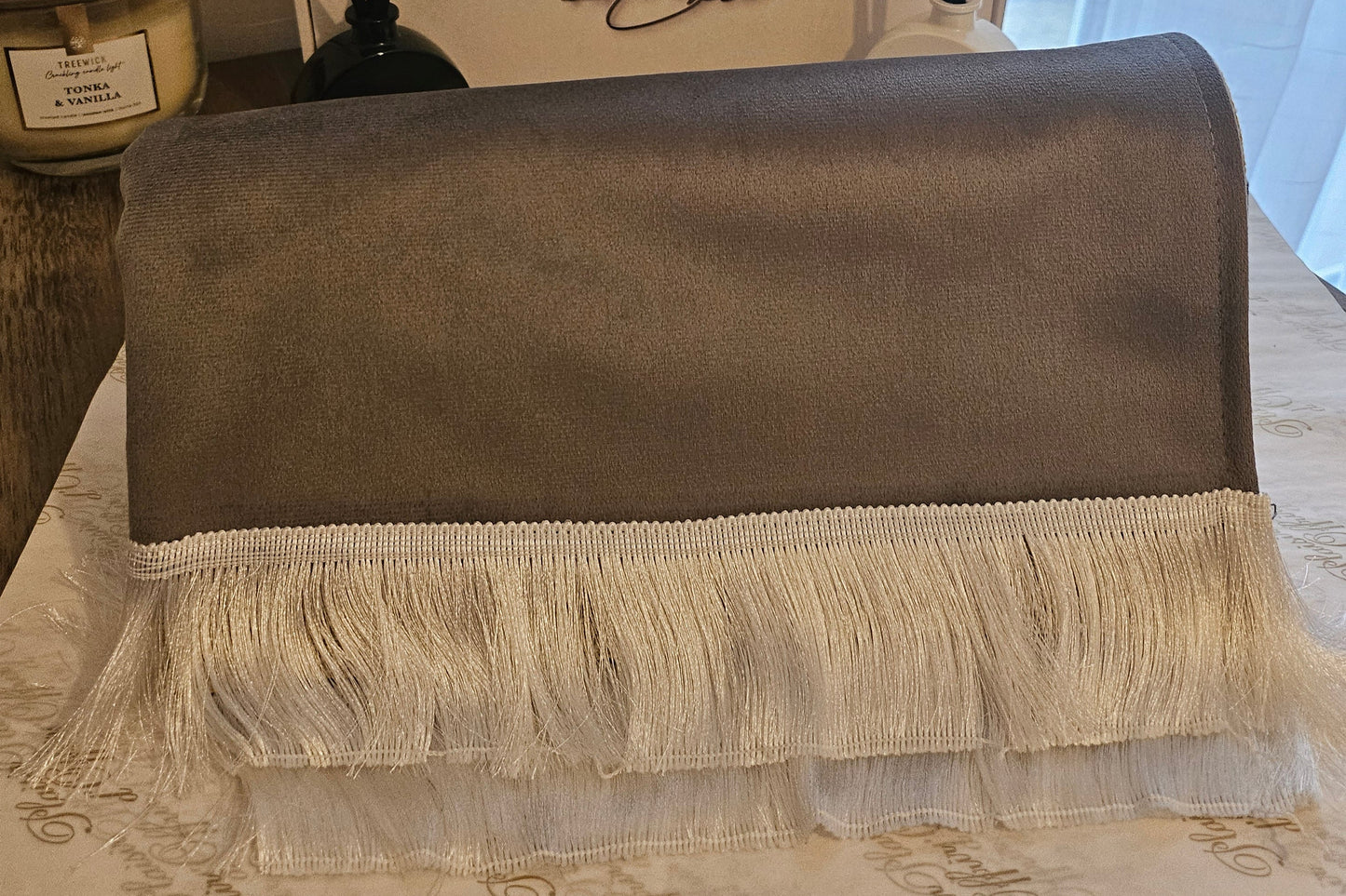 Tapis de prière premium Gris