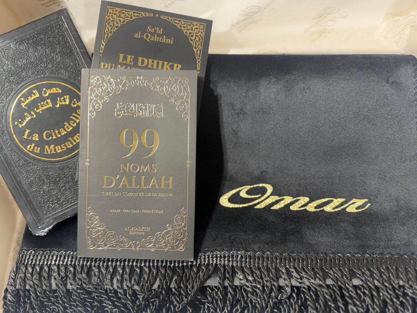 Coffret prière noir OMAR