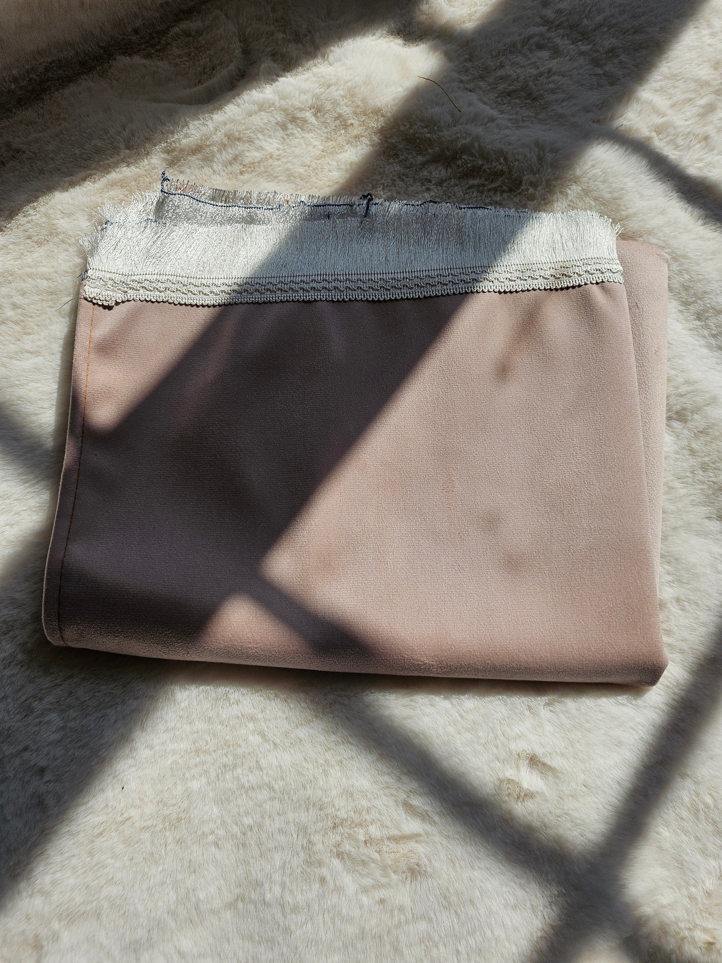 Tapis de prière premium Rose Clair