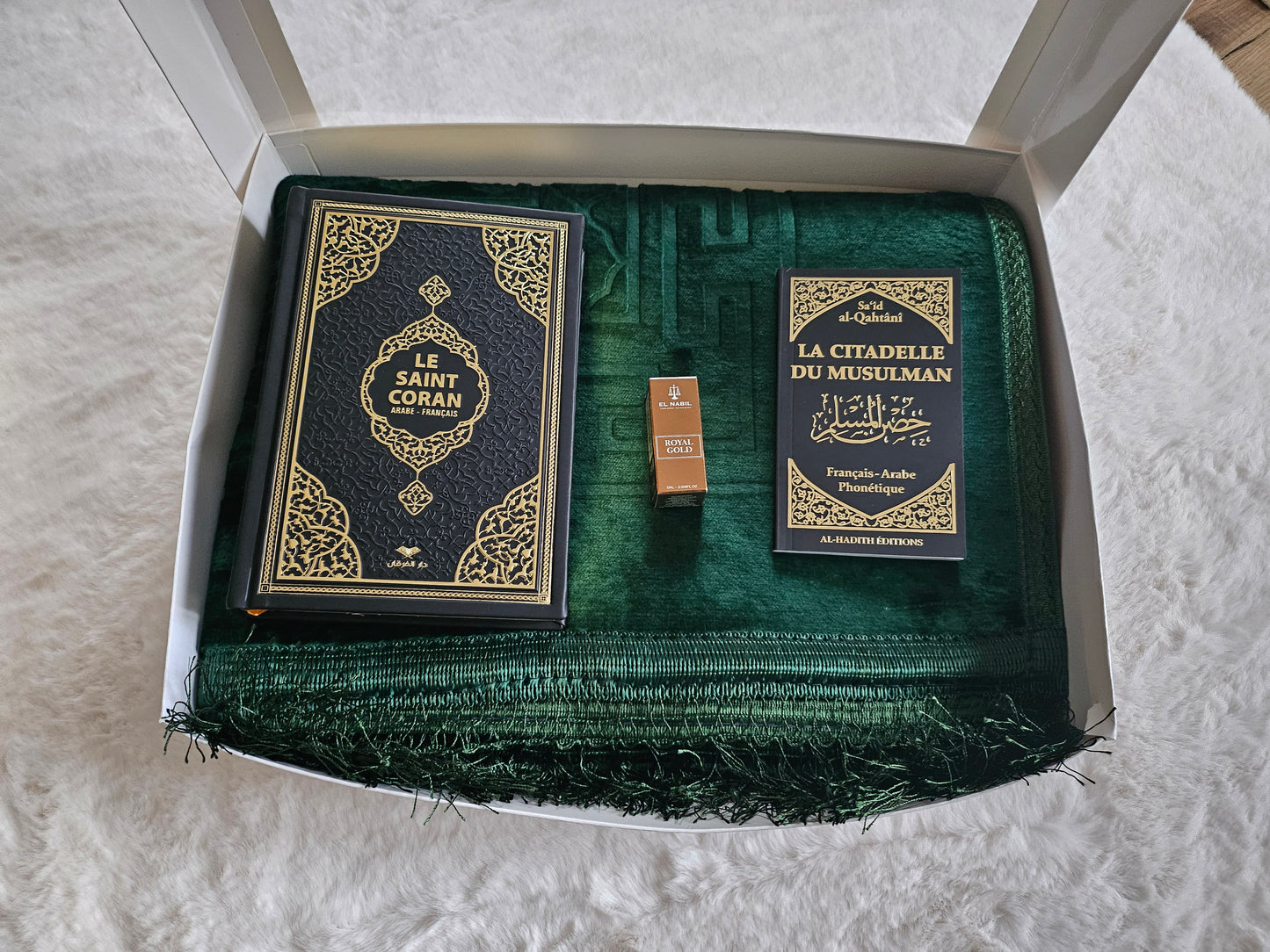 Coffret prière complet Vert