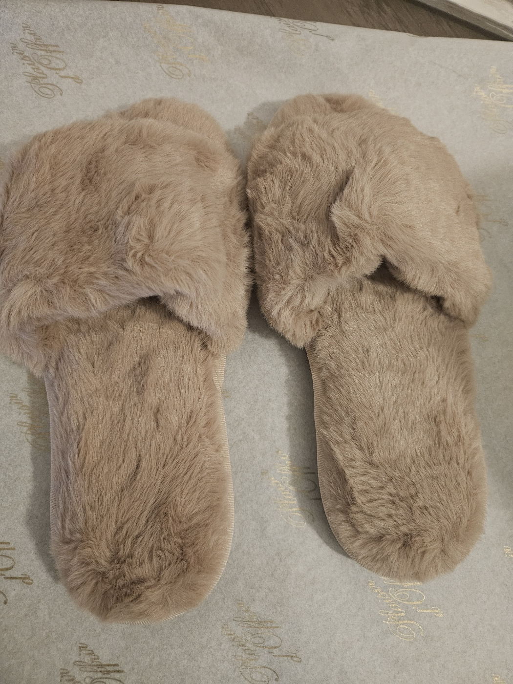 Chausson Fluffy femme