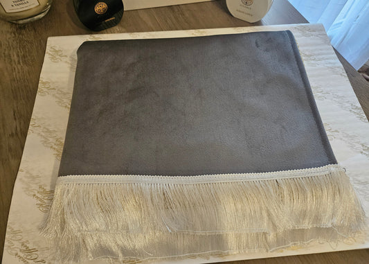 Tapis de prière premium Gris
