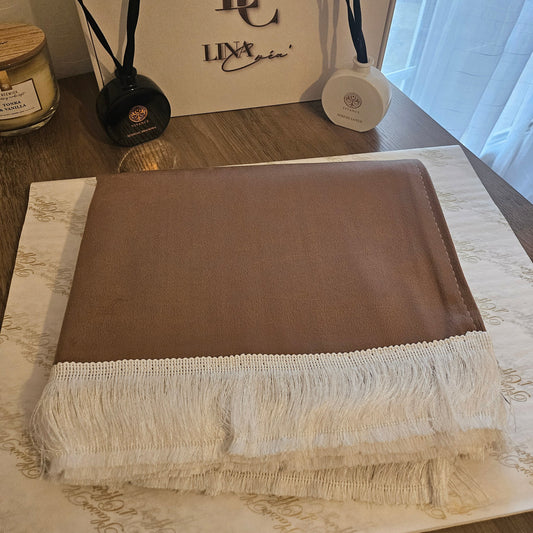 Tapis de prière premium Marron