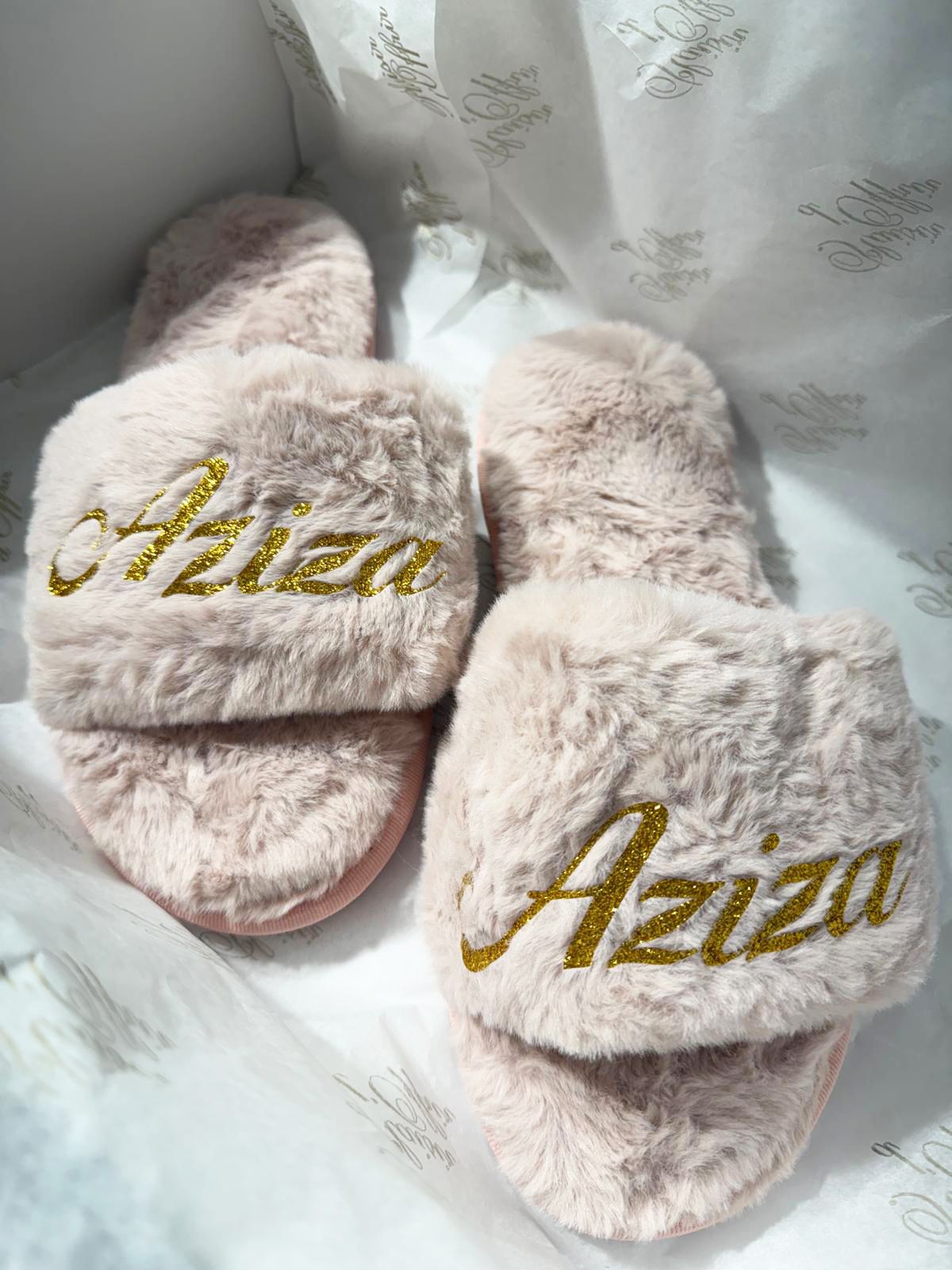 Chausson Fluffy femme