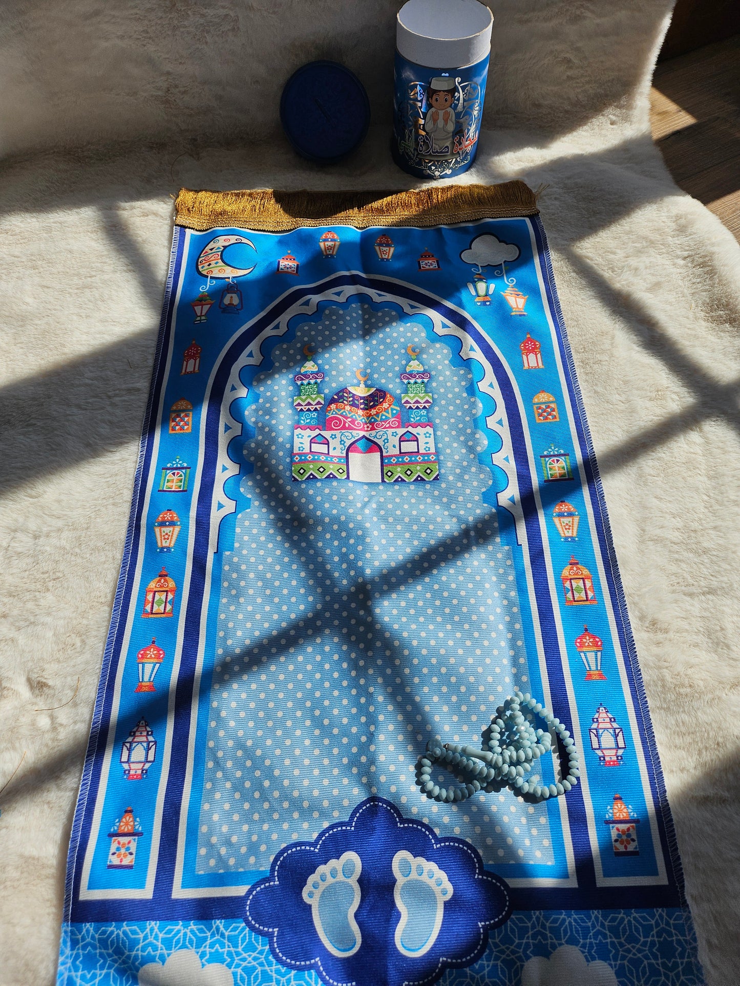 Boite Tirelire enfant tapis