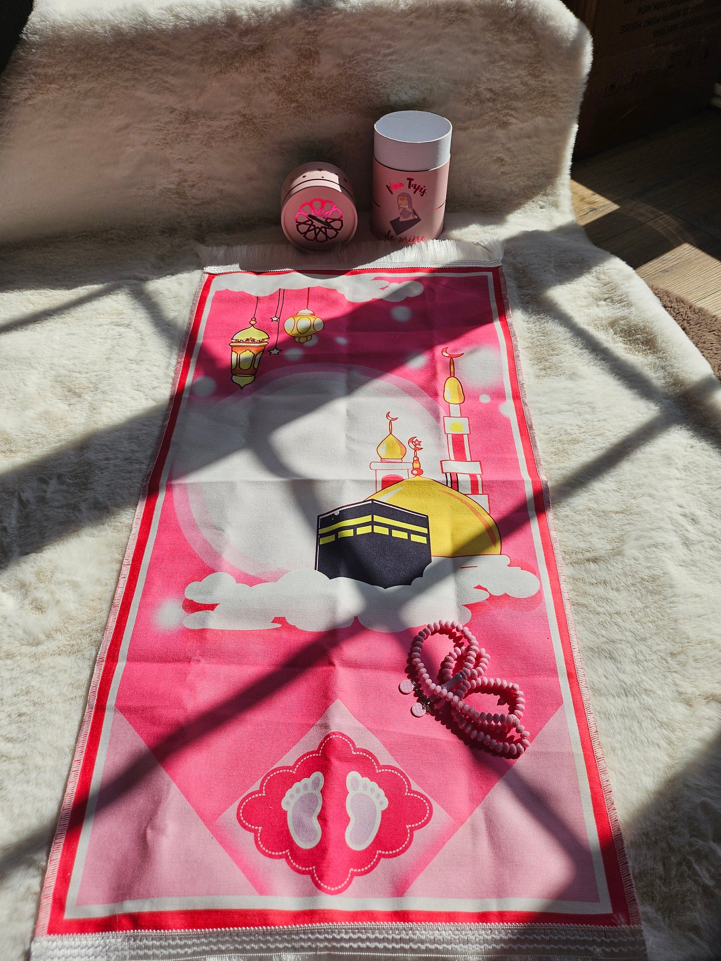 Boite Tirelire enfant tapis